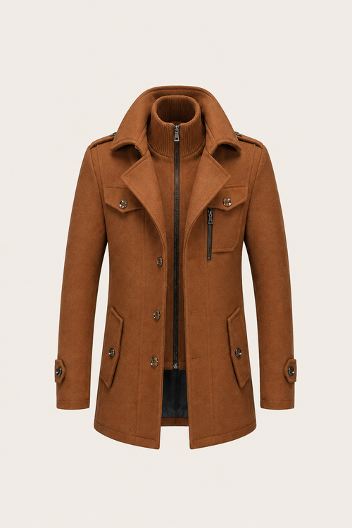 Celano Field Coat Light Brown