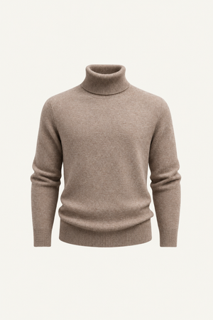 Paravi Wool Turtleneck Beige