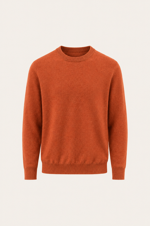 Averin Cashmere Pullover Terracotta