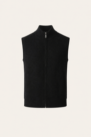 Avenor Wool Vest Black