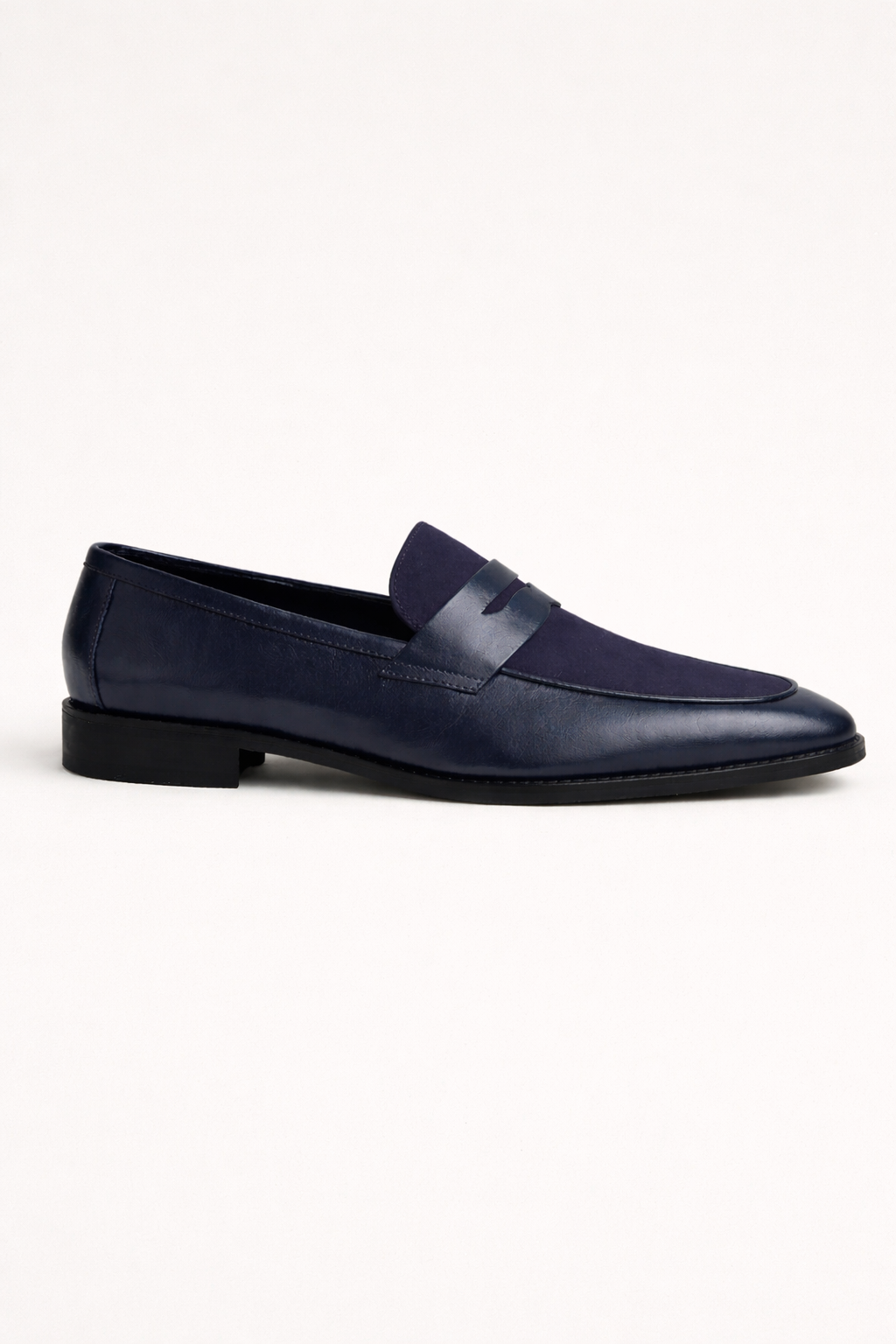 Balero Leather Loafer Navy