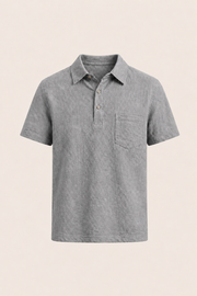 Linano Linen Polo Grey