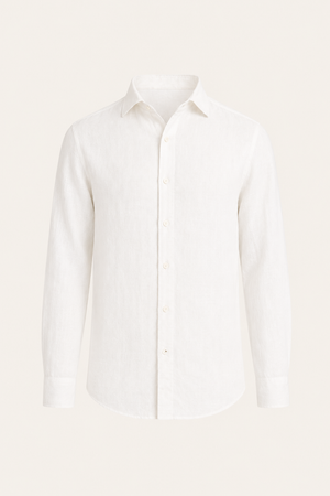 Avari Linen Shirt White