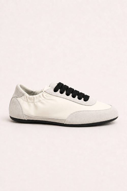 Verano Leather Sneakers Beige