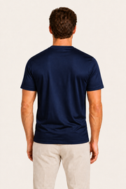 Merciro Cotton Tee Navy