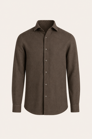 Avari Linen Shirt Mocha